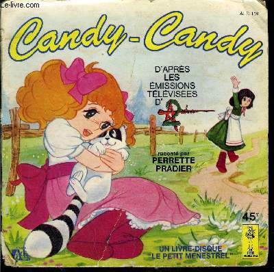 livre-disque 45t // Candy-Candy