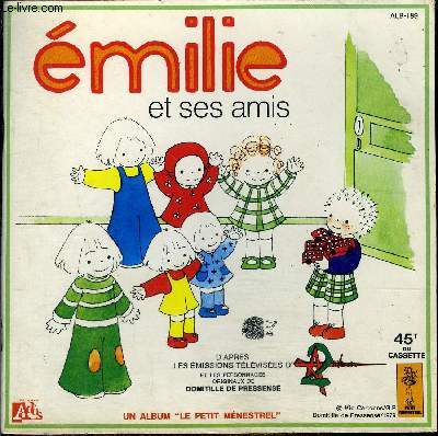 livre-disque 45t // Emilie et ses amis