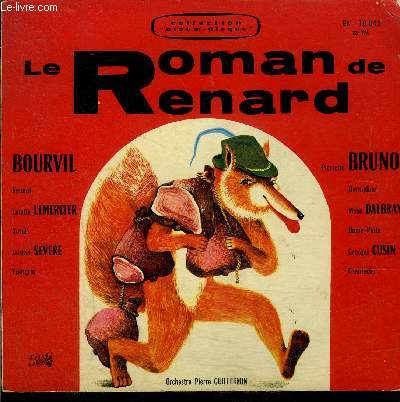 livre-disque 33t// Le roman de Renard