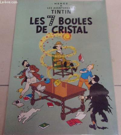 Affiche Tintin : Les 7 boules de cristal