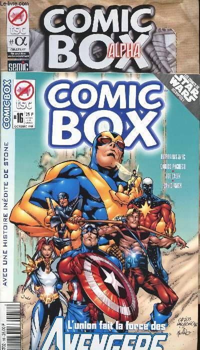 Comic Box - mensuel n16 - Octobre 99 - L'union fait la force des Avengers
