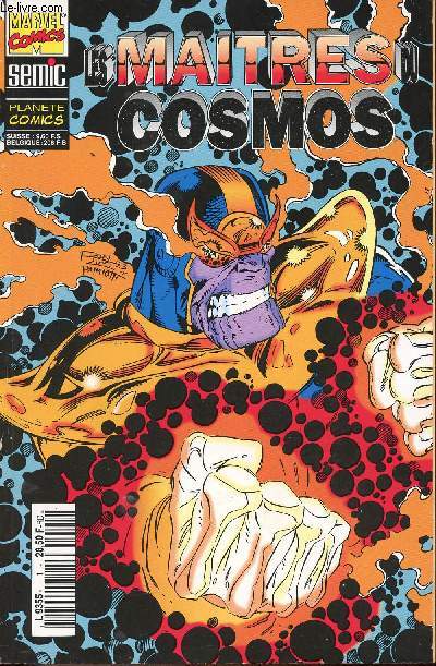 Plante Comics n1 - Les matres du Cosmos - Avec Thanos et Terrax