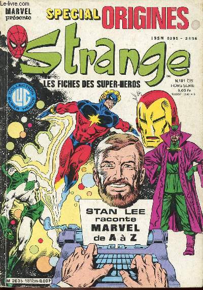 Strange - spcial Origines n181 bis - Iron man : Dans les griffes du Mandarin