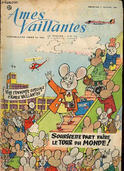 mes Vaillantes - 2eme semestre - Hebdomadaires du 3 juillet au 29 dcembre 1960 - 26 numros (complet)