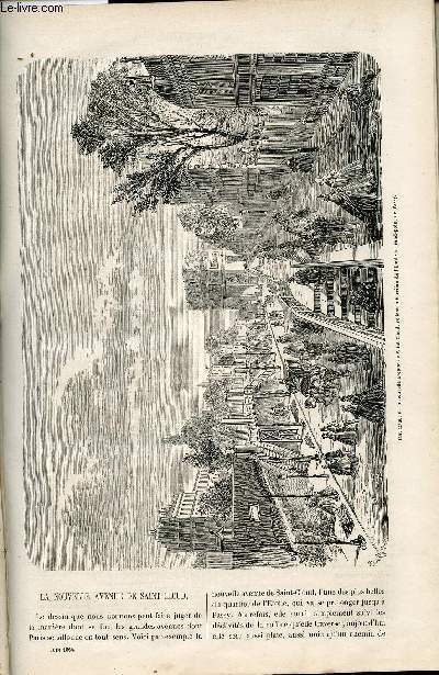L'ami de la jeunesse et des familles - nouvelle srie - mensuel Juin 1864 - La nouvelle avenue de Saint-Cloud