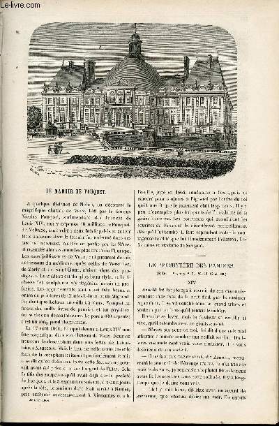 L'ami de la jeunesse et des familles - nouvelle srie - mensuel Juillet 1864 - Le manoir de Fouquet