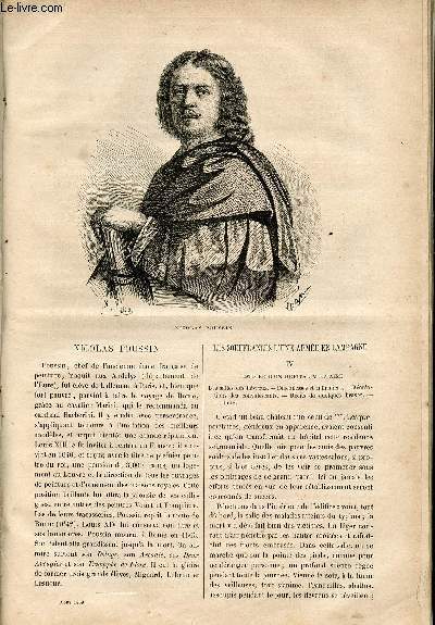 L'ami de la jeunesse et des familles - nouvelle srie - mensuel Aot 1869 - Nicolas Poussin