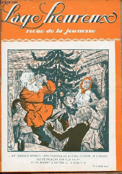 L'ge Heureux - hebdomadaire n50 - 19 dcembre 1926 - L'arbre de Nol du vieux Mitricz