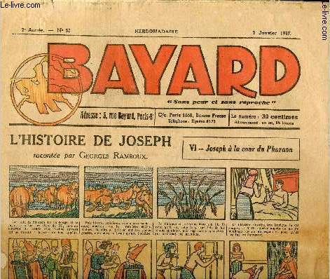 Bayard - 1er semestre 1937 - Hebdomadaires n53  78 - COMPLET