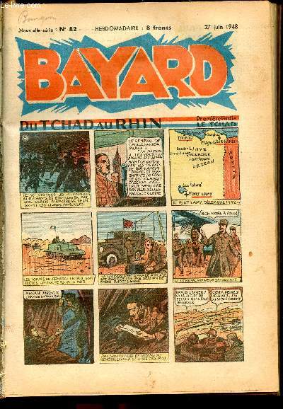 Bayard, nouvelle srie - Hebdomadaire n82 - 27 Juin 1948