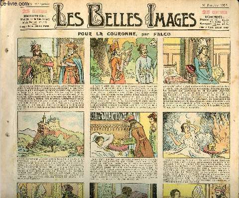 Les belles images n 1008 - 10 janvier 1924 - Pour la couronne
