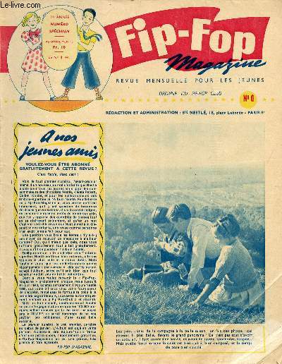 Fip-Fop Magazine - anne 1939 - n0  7 - de janvier  juillet-aot 1939 -
