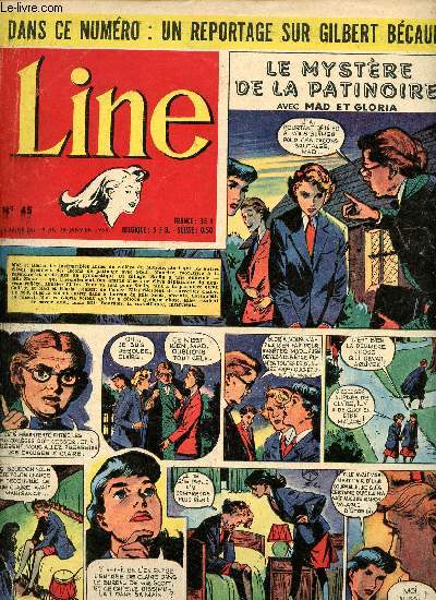 Line - n 45 - semaine du 19 au 26 janvier 1956 - La femme 