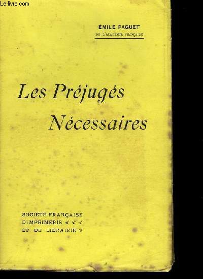 Les Prjugs Ncessaires
