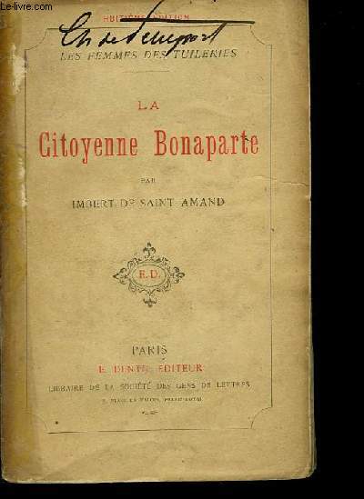 La citoyenne Bonaparte.