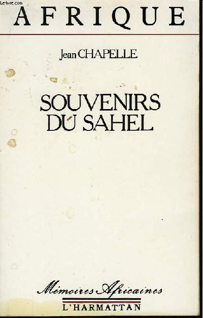 Souvenirs du Sahel