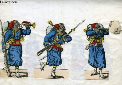 Collection de Costumes Militaires Chromolithographis.