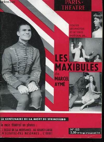 Paris-Thtre N185. 15me anne : Les Maxibules de Marcel Aym.