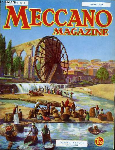 Meccano Magazine. Vol. XIII n7 : Paysage de Syrie.