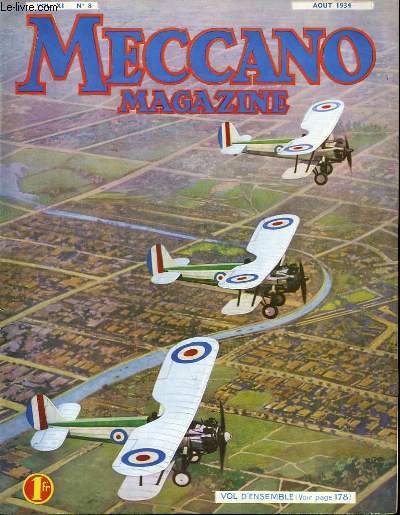 Meccano Magazine. Vol. XI, n8 : Vol d'ensemble.
