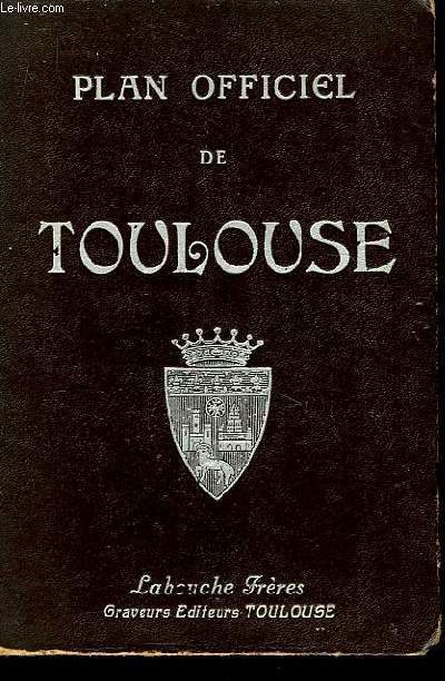 Plan officiel de Toulouse.