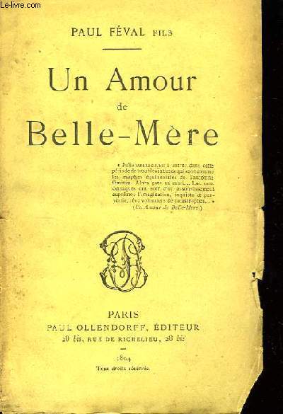 Un Amour de Belle-Mre.
