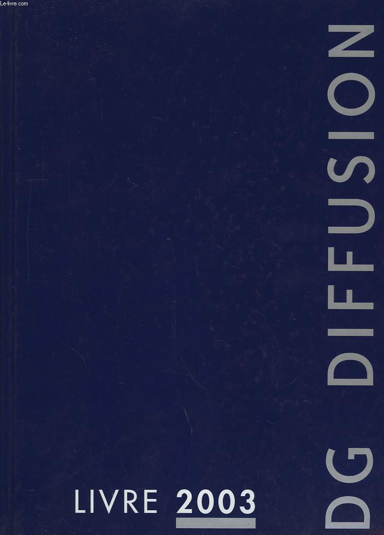 DG Diffusion Livre 2003