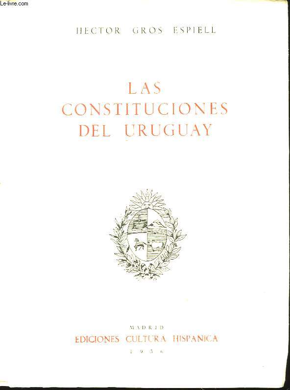 Las Constituciones del Uruguay