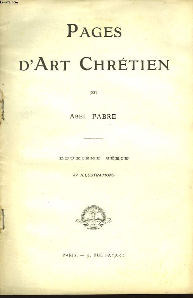 Pages d'Art Chrtien. 2me srie.