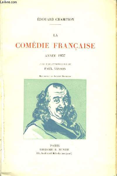 La Comdie Franaise. Anne 1937