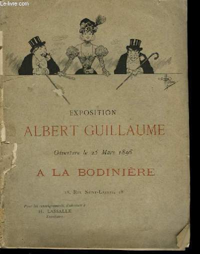 Exposition Albert Guillaume. Catalogue.