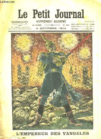 Le Petit Journal, N1241, 25 anne : L'Empereur des Vandales.