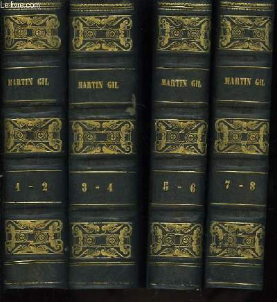 Martin Gil. 8 Tomes en 4 volumes.