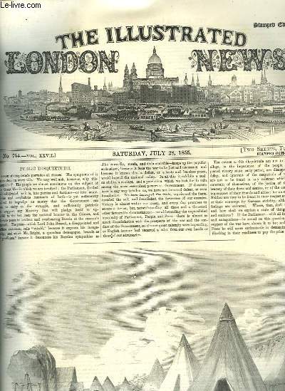 The Illustrated London News n754 : Public Disquietude.