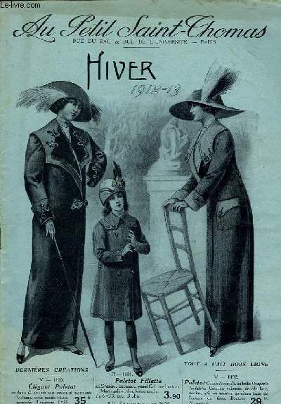 Catalogue Hiver 1912 - 1913