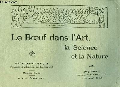 Le Boeuf dans l'Art, la Science et la Nature. N8, 2me anne : La Vnus de Botticelli.