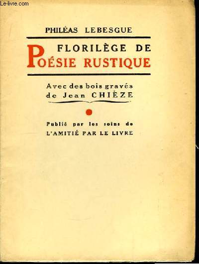Florilge de Posie Rustique.