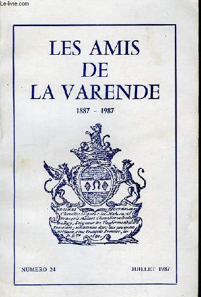 Les Amis de La Varende. 1887 - 1987. N24
