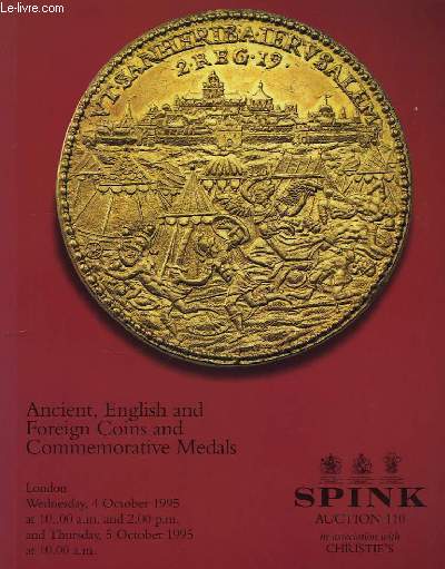 Ancient, English and Foreign Coins and Commemorative Medals