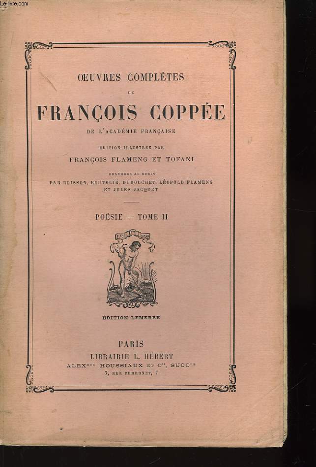 Oeuvres Compltes de Franois Coppe. Posie, TOME III