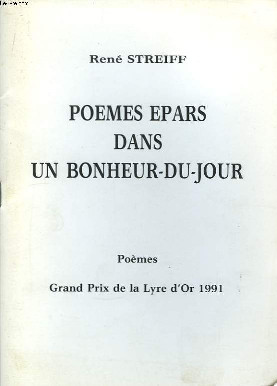 Pomes pars dans un bonheur-du-jour