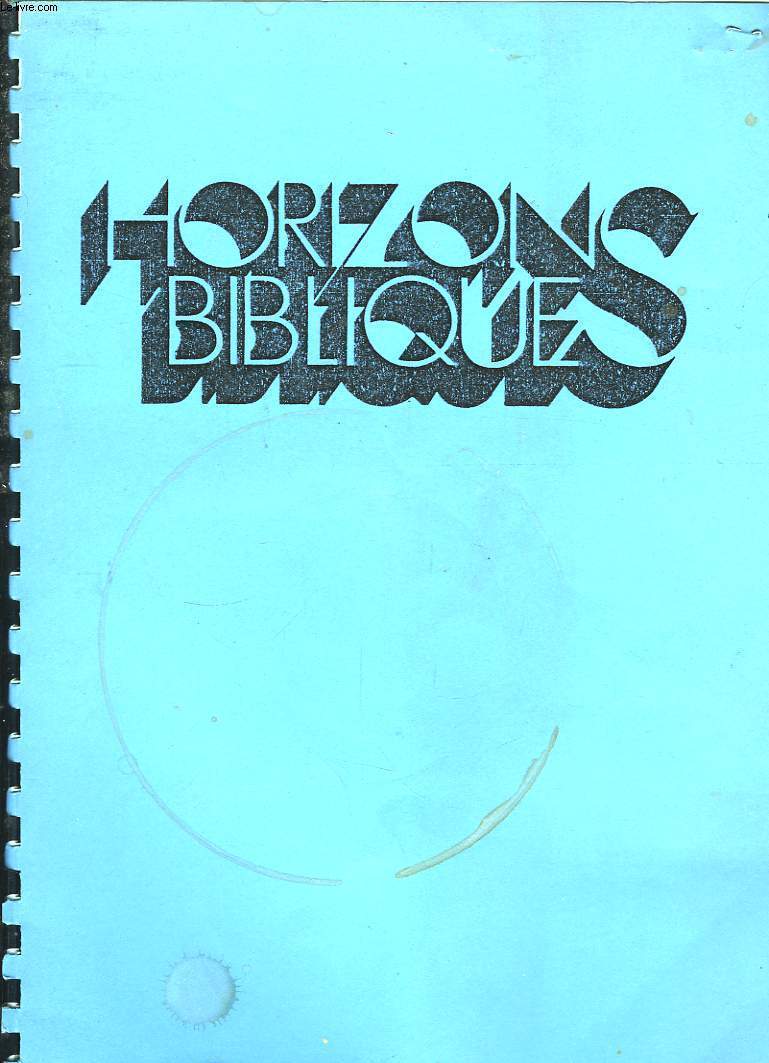 Horizons Bibliques
