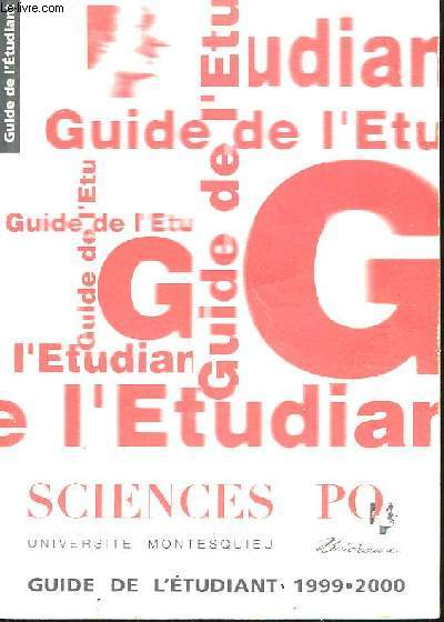 Guide de l'Etudiant 1999 - 2000