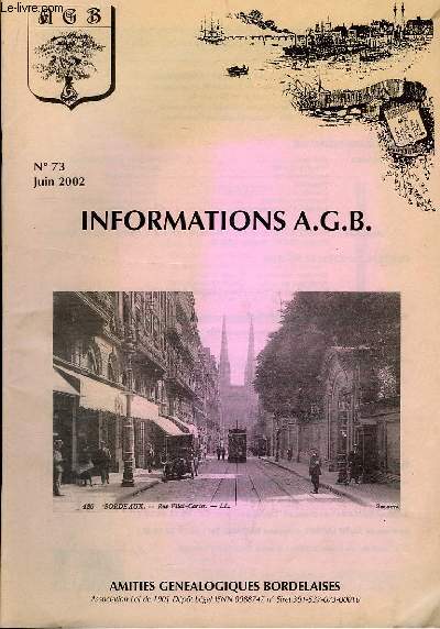 Informations A.G.B. n73