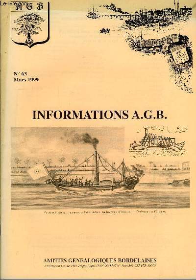 Informations A.G.B n63