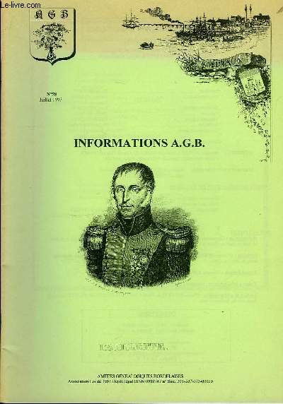 Informations A.G.B. n58 : Paillette.