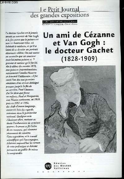 Le Petit Journal des Grandes Expositions n305 : Un ami de Czanne et Van Gogh : le docteur Gachet (1828 - 1909)