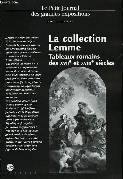 Le Petit Journal des Grandes Expositions n 297 : La collection Lemme