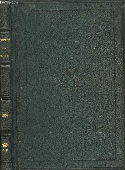 Le Moniteur des Demoiselles, ancien Journal des Jeunes Filles. Anne 1851