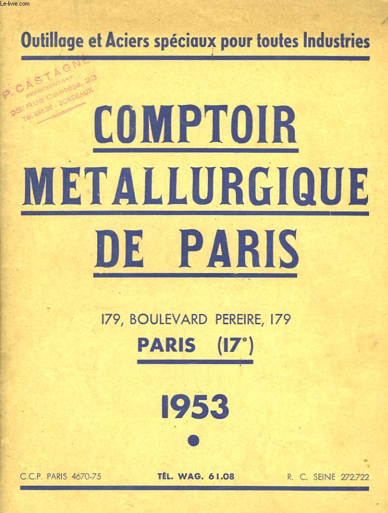 Comptoir Mtallurgique de Paris